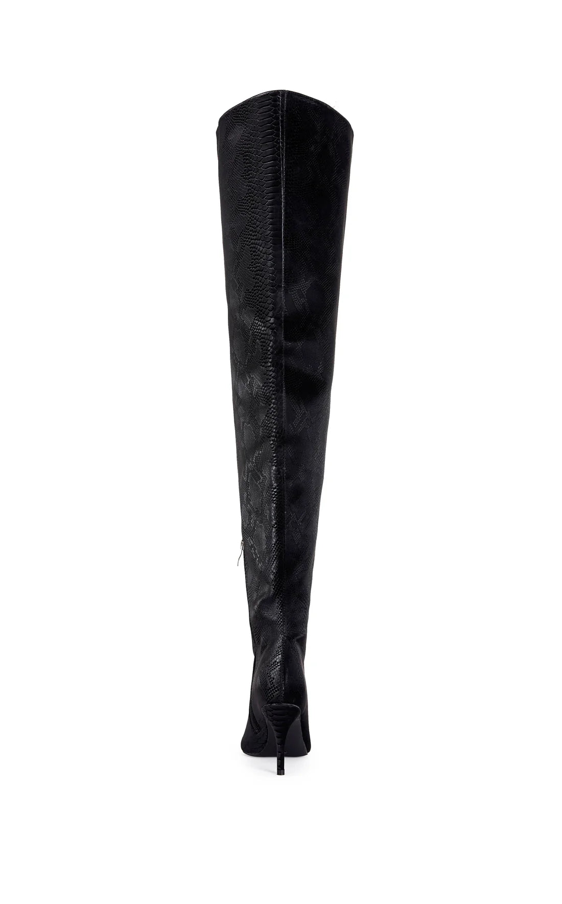 ALLURE THIGH HIGH SNAKE BOOT